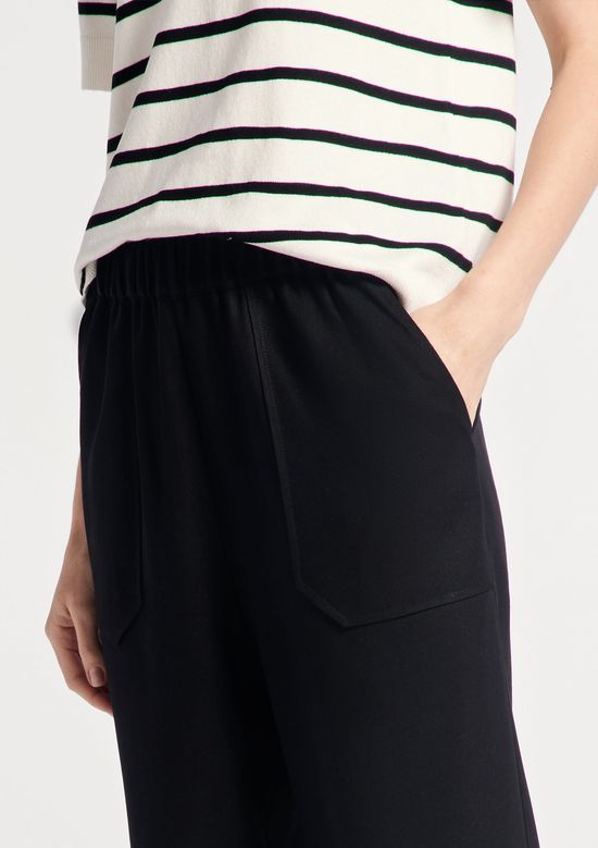 Foto do produto: Calça Feminina Reta Em Viscolinho - Preto