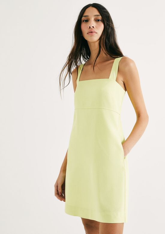 Foto do produto: Vestido Curto Decote Quadrado - Verde