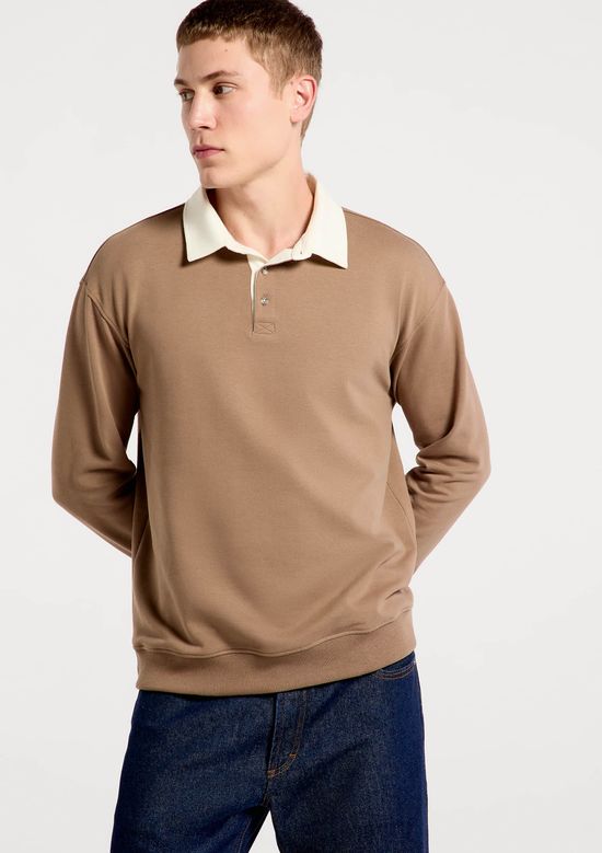 Foto do produto: Blusão Masculino Polo Comfort - Bege