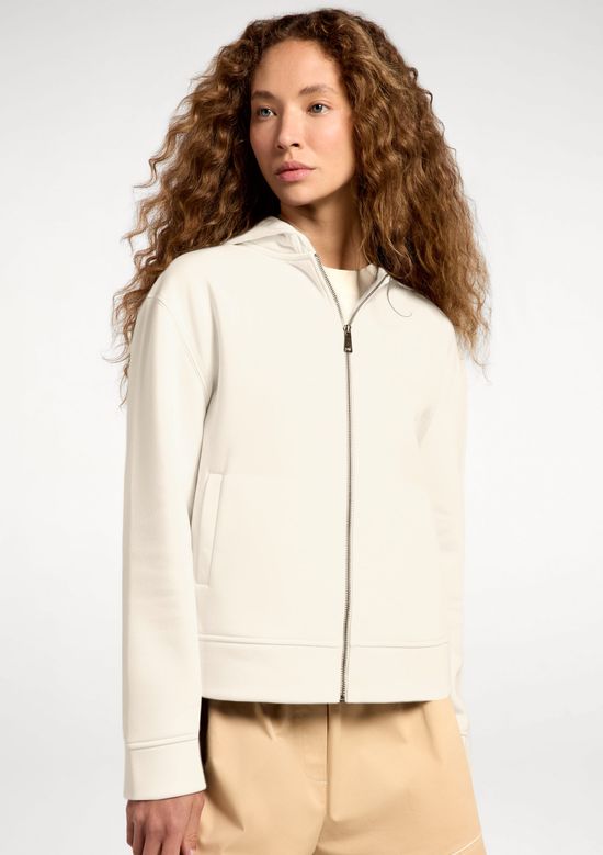 Foto do produto: Jaqueta Feminina Em Moletom - Off white