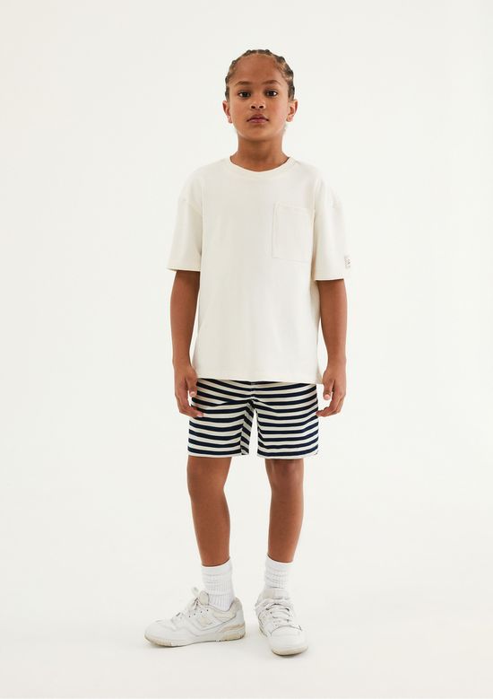 Foto do produto: Bermuda Infantil Menino Listrada - Azul