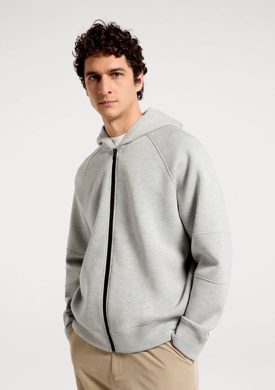Foto do produto: Blusão Masculino Comfort Em Malha Tech - Cinza