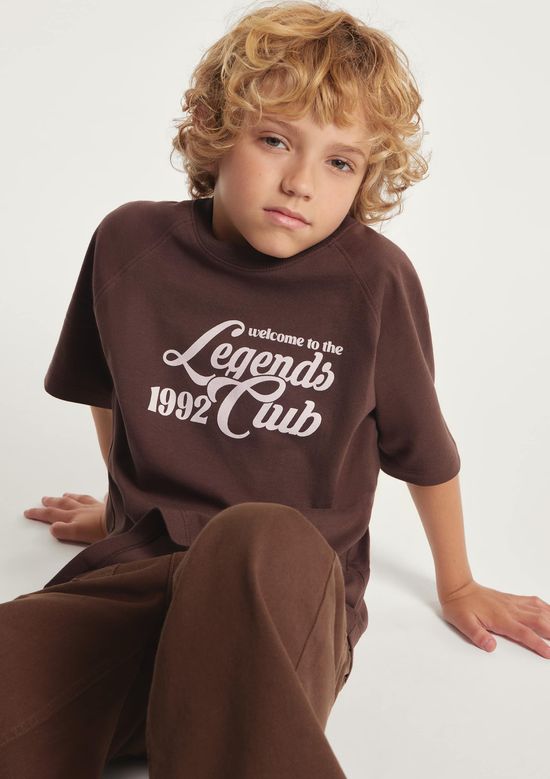 Foto do produto: Camiseta Infantil Menino Estampada - Marrom