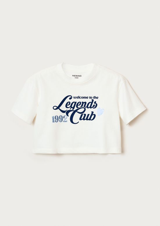 Foto do produto: Blusa Infantil Menina Super Cotton Estampada - Off white