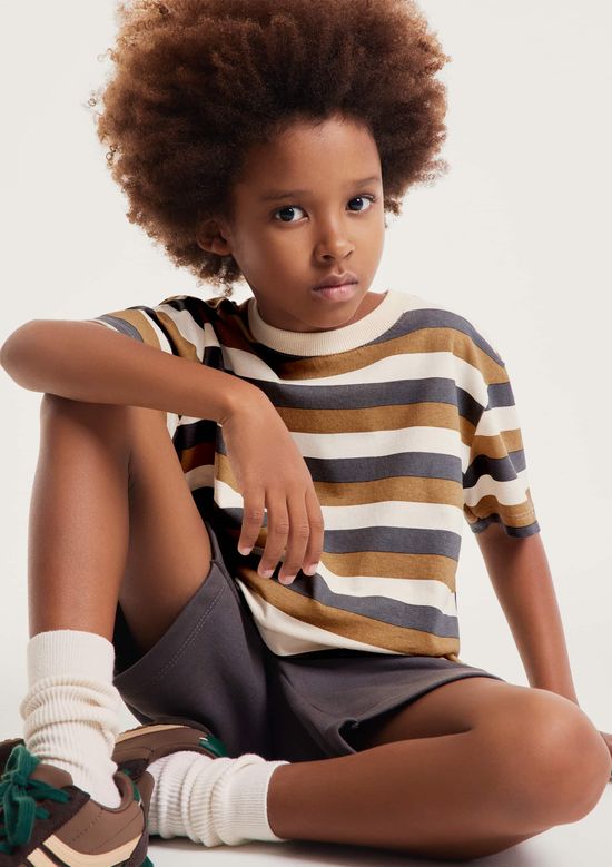 Foto do produto: Conjunto Curto Infantil Menino Regular - Cinza