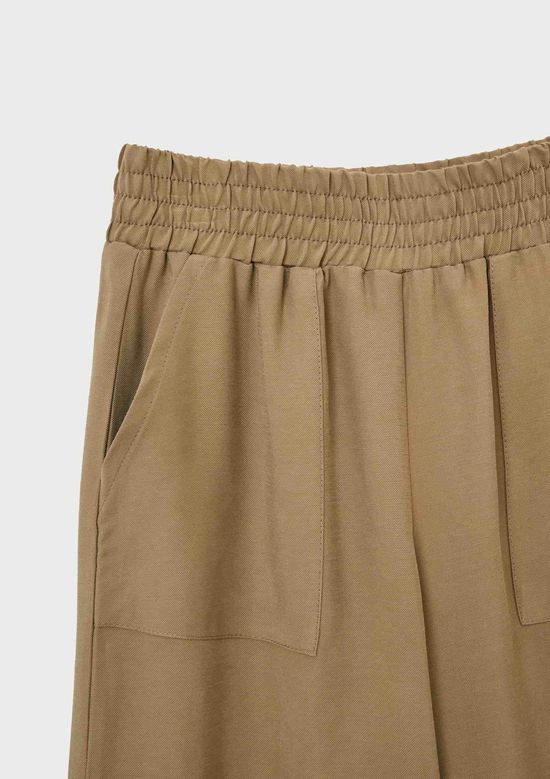 Foto do produto: Calça Infantil Menina Reta Em Peach Touch - Caqui