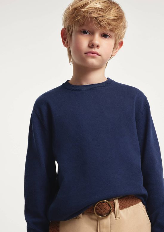 Foto do produto: Suéter De Tricô Infantil Menino - Azul