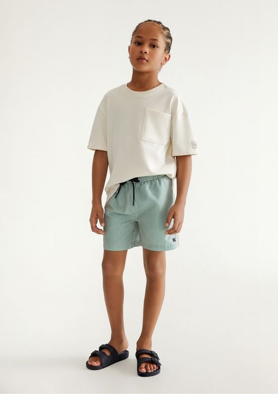 Foto do produto: Shorts Infantil Menino Estampado - Verde