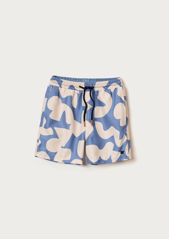 Foto do produto: Shorts Infantil Menino Estampado - Azul