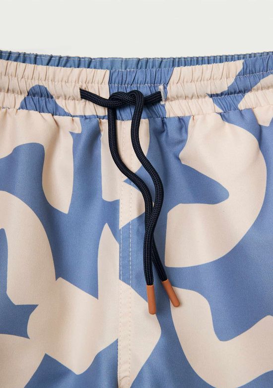 Foto do produto: Shorts Infantil Menino Estampado - Azul