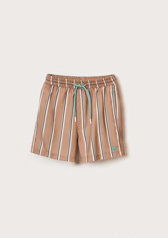 Foto do produto: Shorts Infantil Menino Estampado - Bege