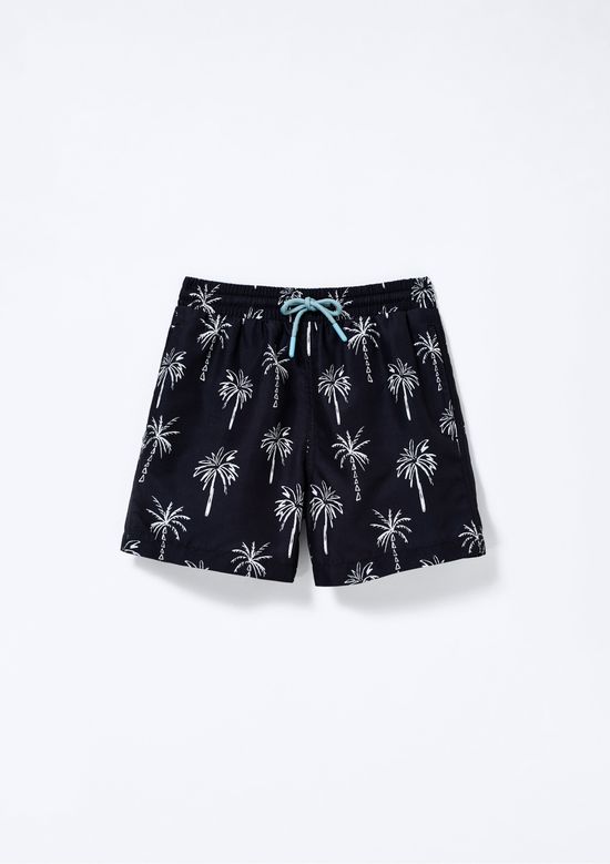 Foto do produto: Shorts Infantil Menino Estampado - Preto
