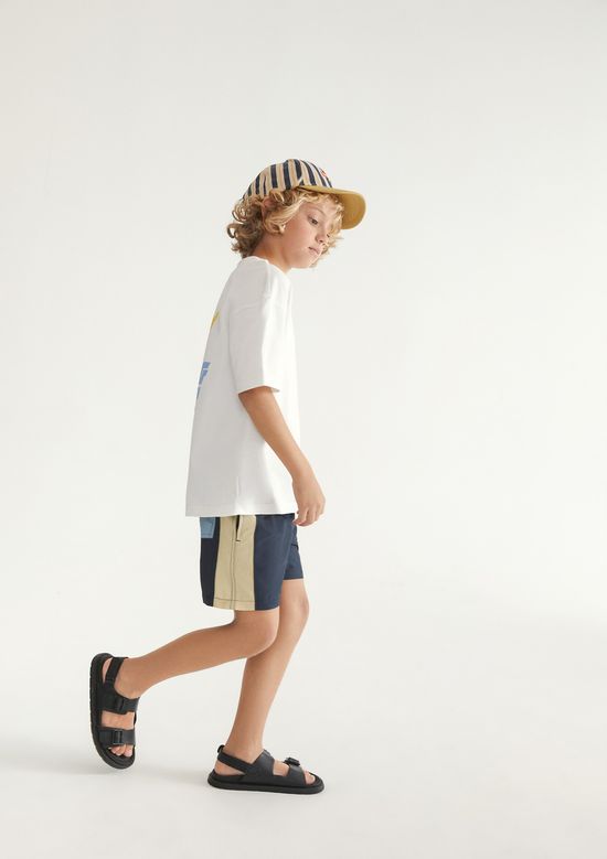 Foto do produto: Bermuda De Banho Infantil Menino Colorida - Azul