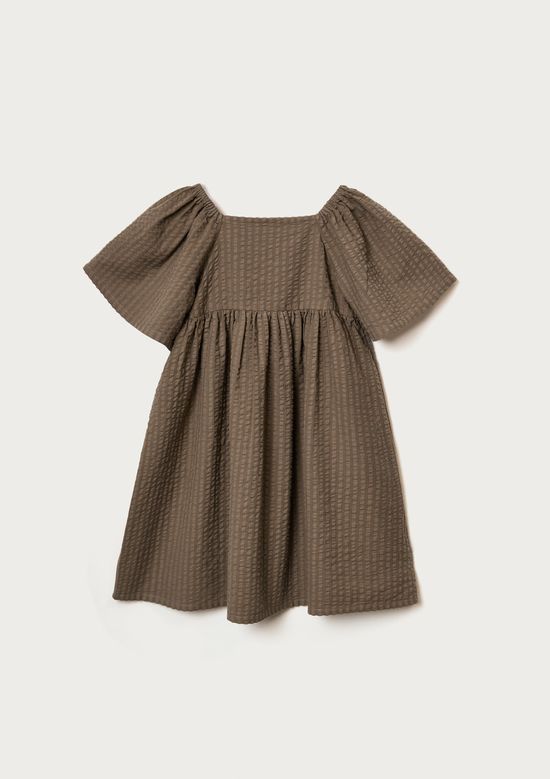 Foto do produto: Vestido Infantil Menina Fio Tinto - Verde