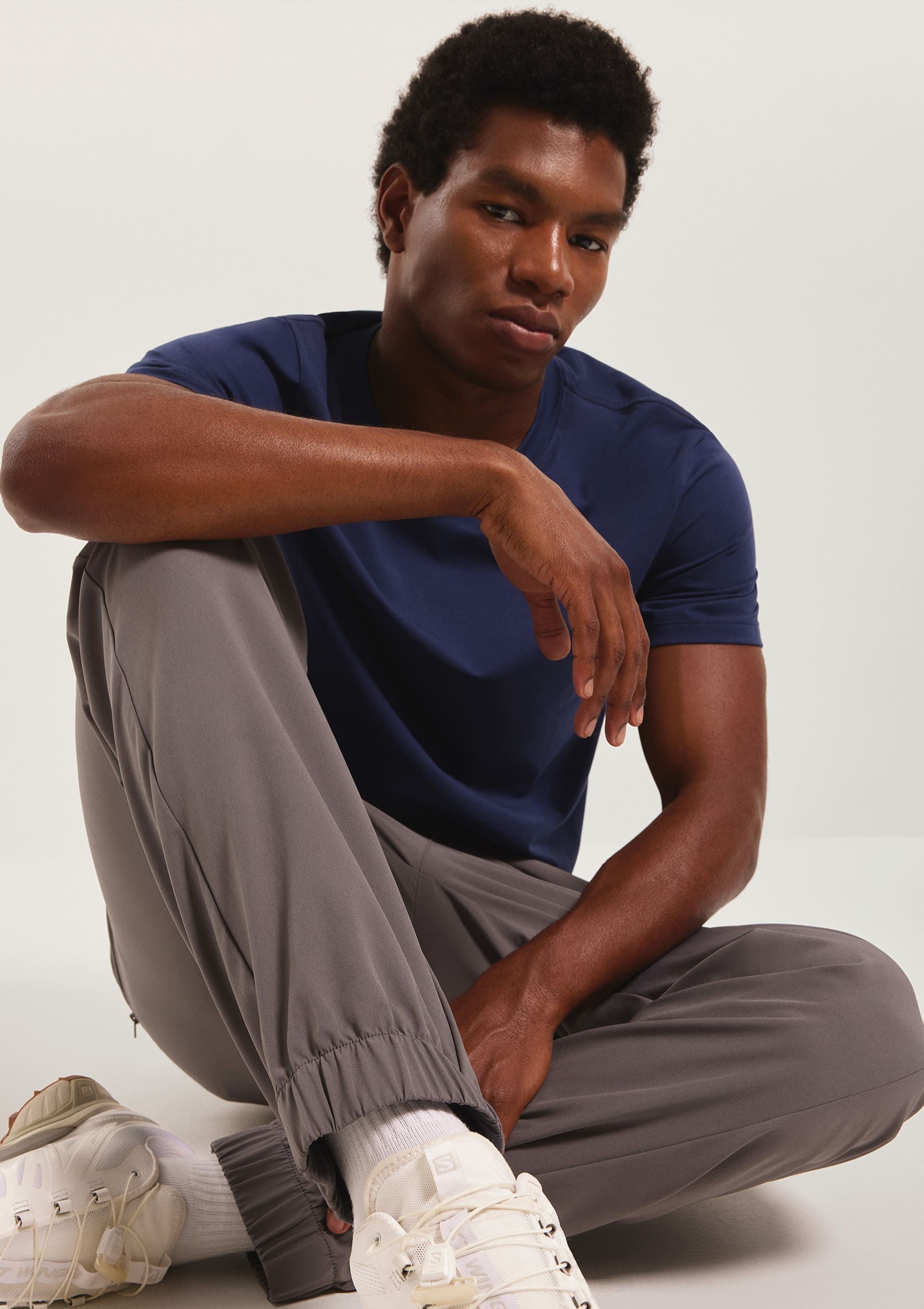 ウェア ING Camisa Polo Básica Masculina Manga Curta Em Piquet - Azul | Hering