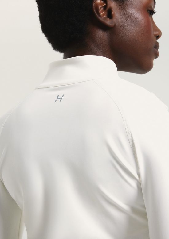 Foto do produto: Jaqueta Esportiva Feminina Alta Performance - Off white