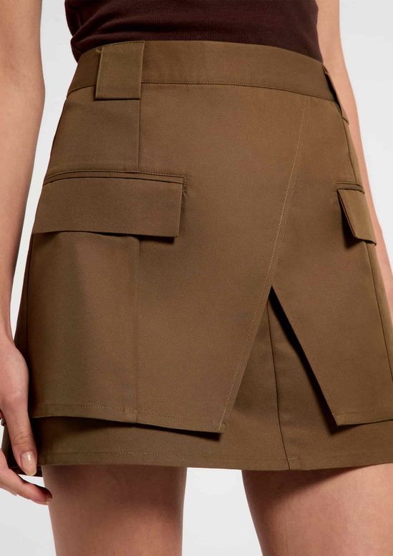 Foto do produto: Saia Curta Empapelada - Verde