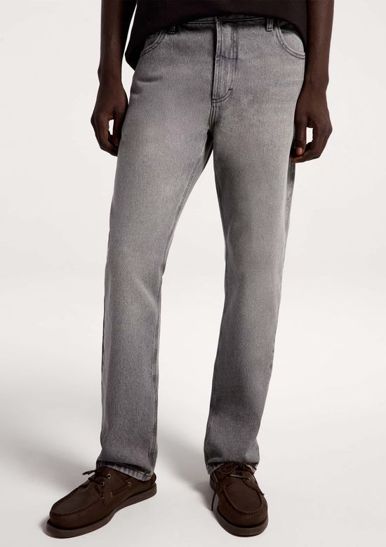 Foto do produto: Calça Masculina Reta em Jeans - Azul