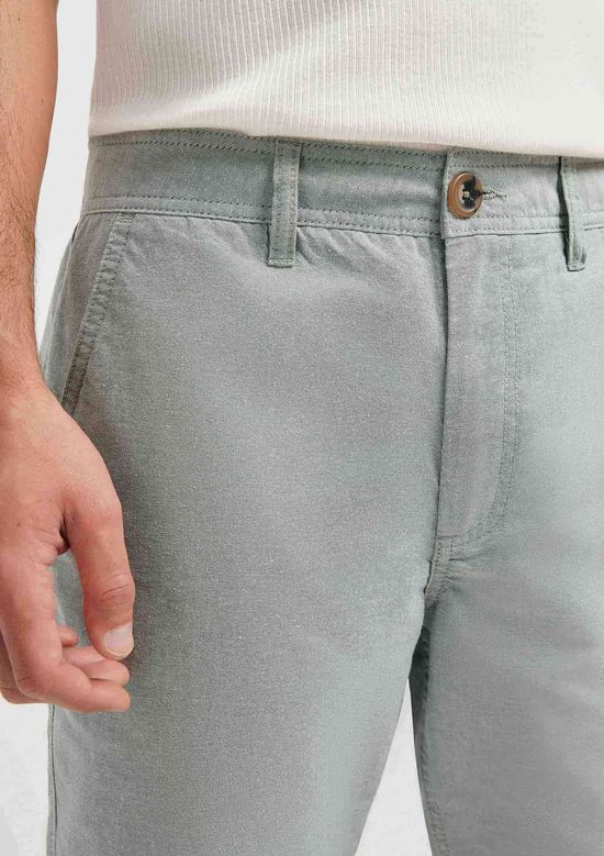 Foto do produto: Bermuda Masculina Chino Fio Tinto - Verde