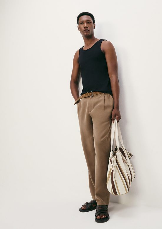 Foto do produto: Regata Básica Masculina Slim - Preto