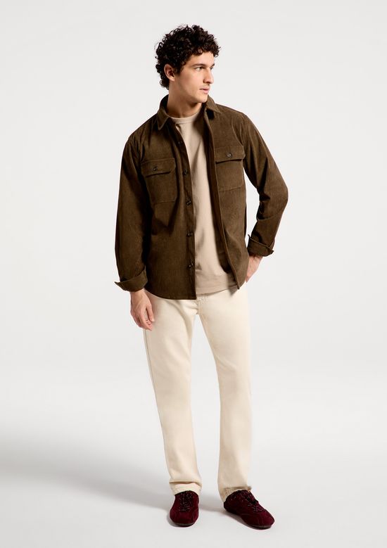 Foto do produto: Camiseta Básica Masculina Comfort Super Cotton - Bege