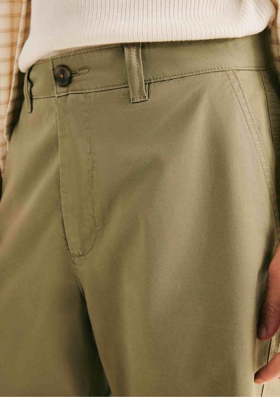 Foto do produto: Bermuda Básica Masculina Chino - Verde