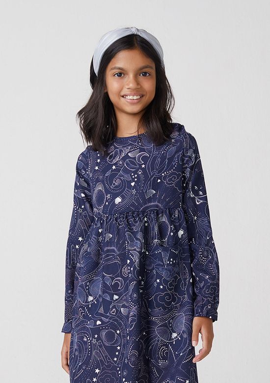 Foto do produto: Tiara De Nó Infantil Menina Em Cetim - Cinza