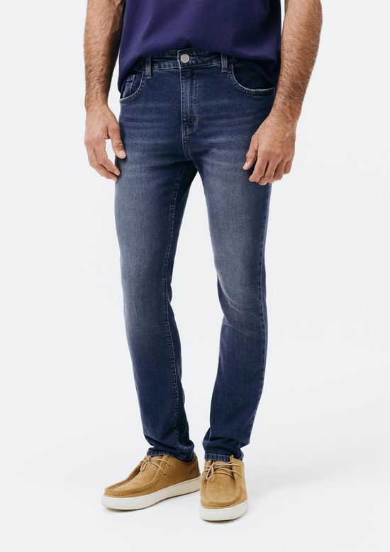 Foto do produto: Calça Masculina Jeans Skinny - Azul