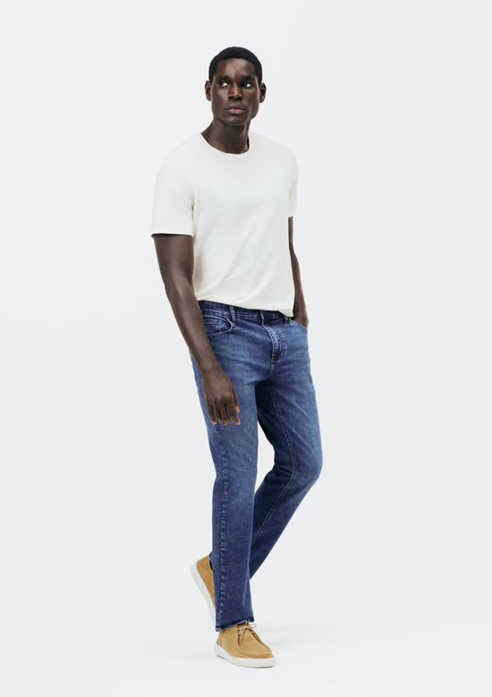 Foto do produto: Calça Masculina Slim em Jeans T400 - Azul