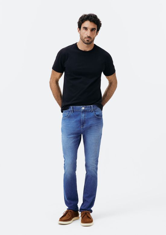 Foto do produto: Calça Masculina Jeans Skinny - Azul