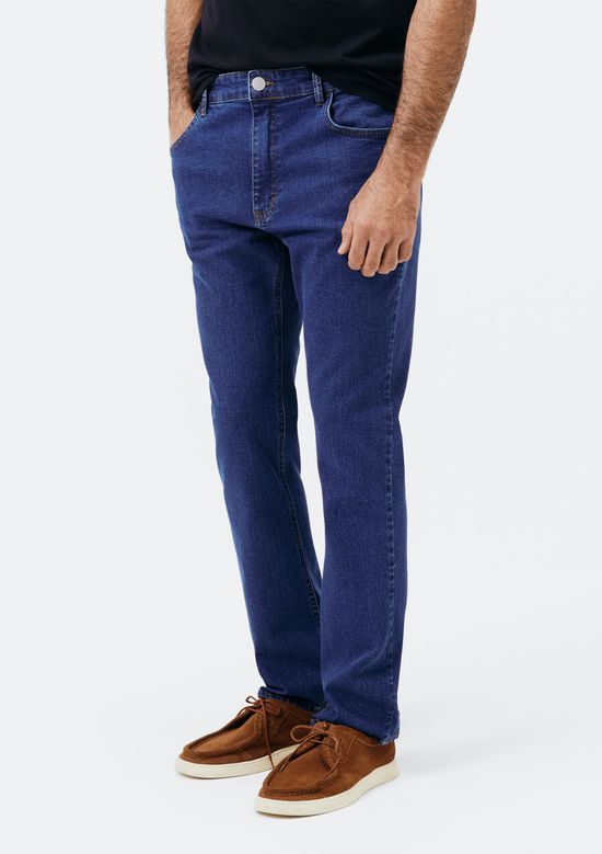 Foto do produto: Calça Masculina Slim em Jeans - Azul
