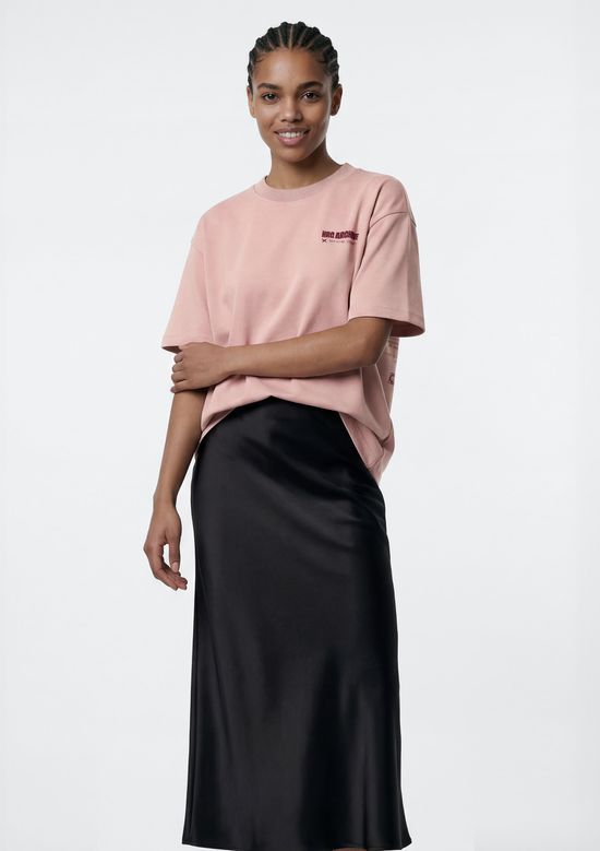 Foto do produto: Camiseta Feminina Box Estampada - Rosa