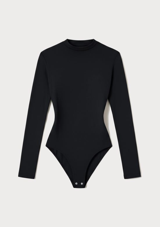 Foto do produto: Body Gola Alta Em Malha - Preto