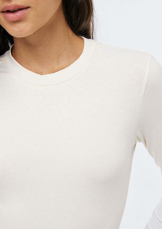 Foto do produto: Body Gola Alta Em Malha - Off white