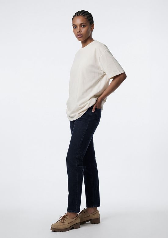 Foto do produto: Calça Jeans Feminina Slim Cintura Média - Azul