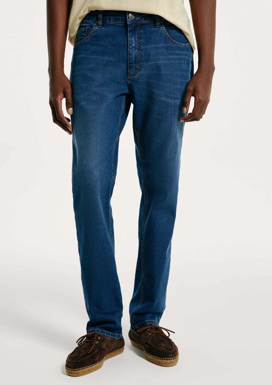 Foto do produto: Calça Jeans Masculina Reta - Azul