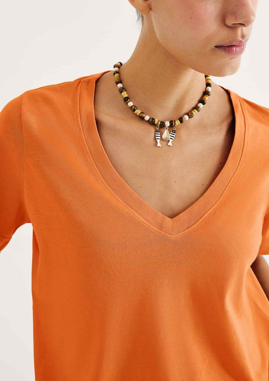 Foto do produto: Blusa Feminina Estonada - Laranja