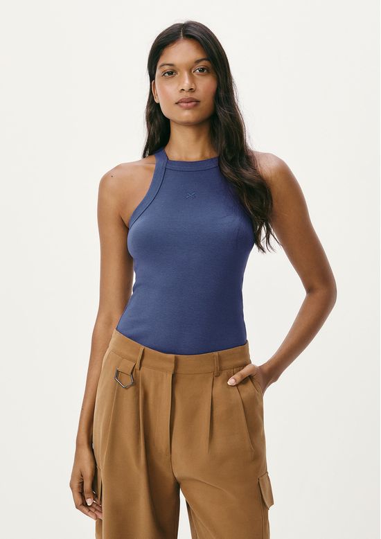 Foto do produto: Regata Feminina Hit Com Bordado - Azul