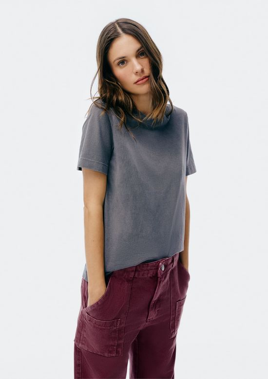 Foto do produto: Camiseta Básica Feminina Estonada Soft - Preto