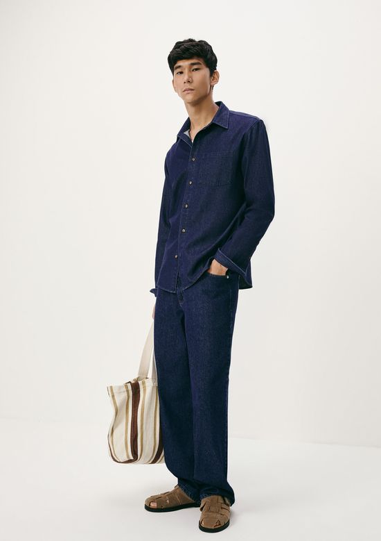 Foto do produto: Calça Masculina Comfort Jeans - Azul