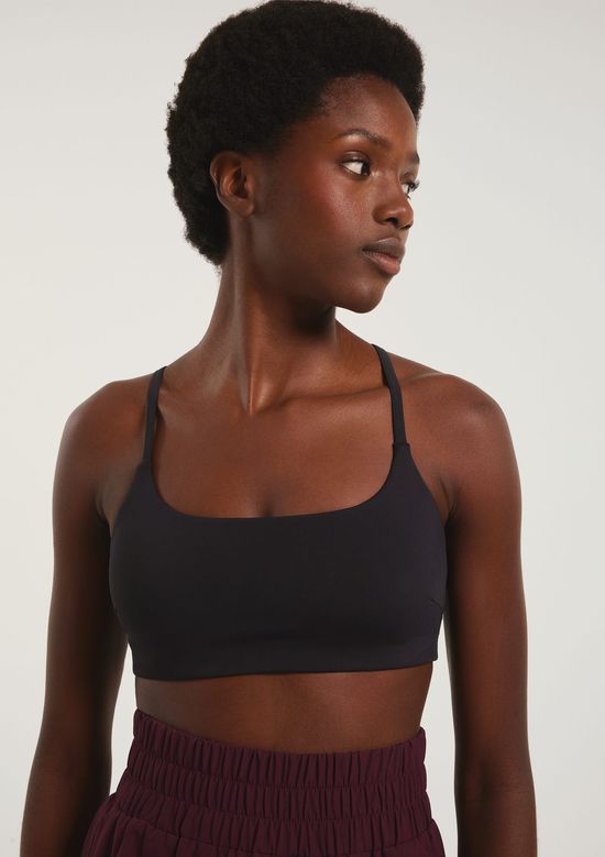 Foto do produto: Top Esportivo Proteção Uv 50+ - Preto