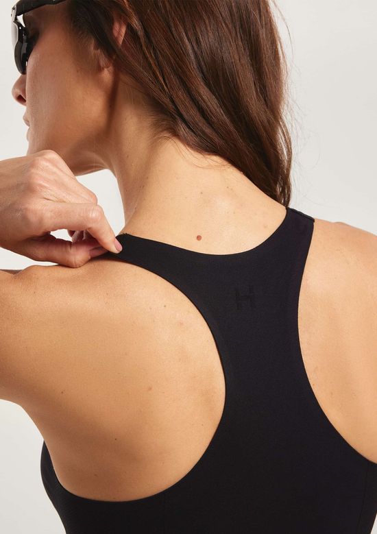 Foto do produto: Regata Feminina Esportiva Sem Costura - Preto