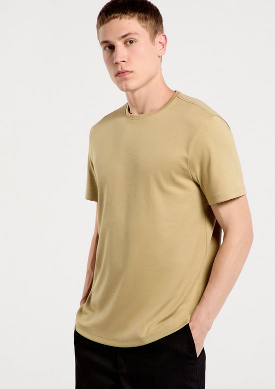 Foto do produto: Camiseta Básica Masculina Manga Curta Pima - Verde