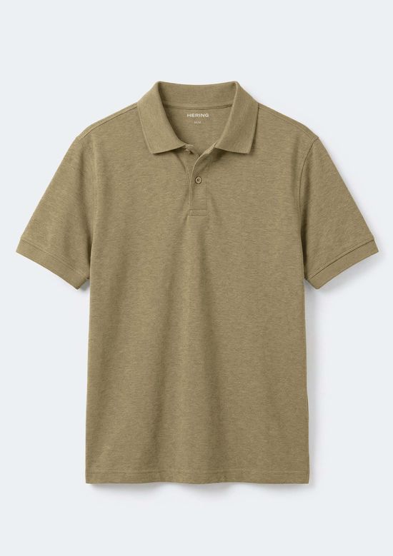 Foto do produto: Camisa Polo Básica Masculina Manga Curta Em Piquet - Verde