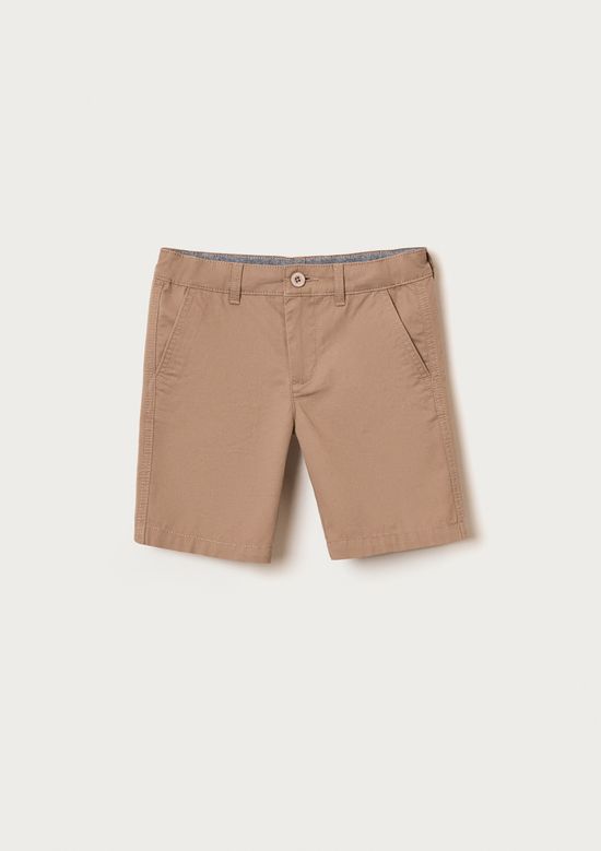 Foto do produto: Bermuda Básica Infantil Menino Chino - Marrom