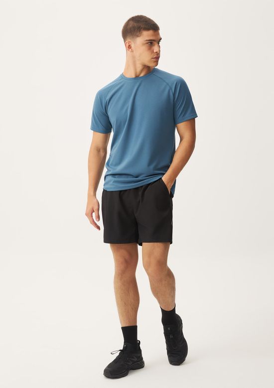 Foto do produto: Camiseta Esportiva Masculina Manga Curta Raglan - Azul