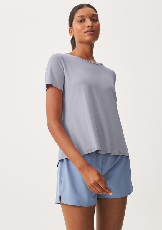 Foto do produto: Camiseta Esportiva Feminina Básica Easy Care - Cinza