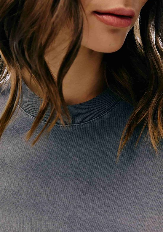 Foto do produto: Camiseta Básica Feminina Estonada Soft - Preto