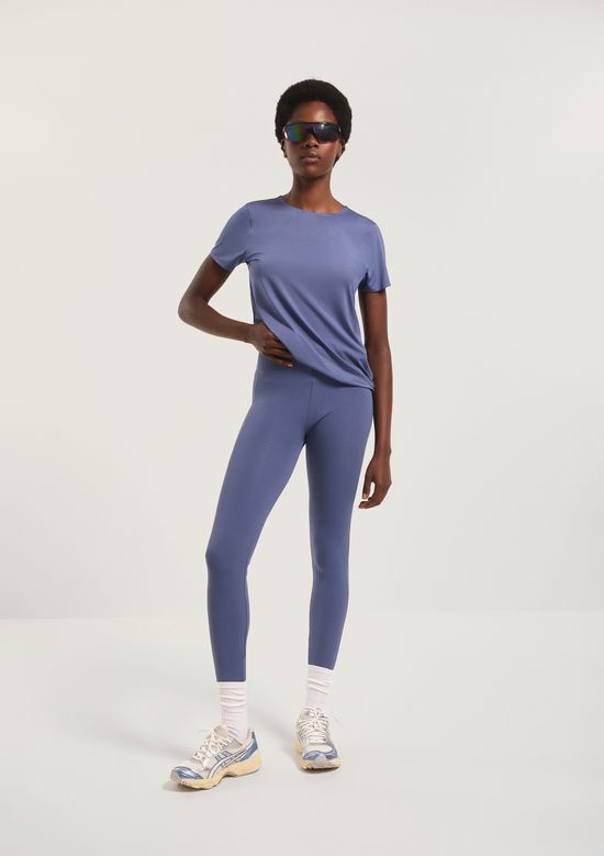 Foto do produto: Calça Legging Esportiva Alta Performance - Azul