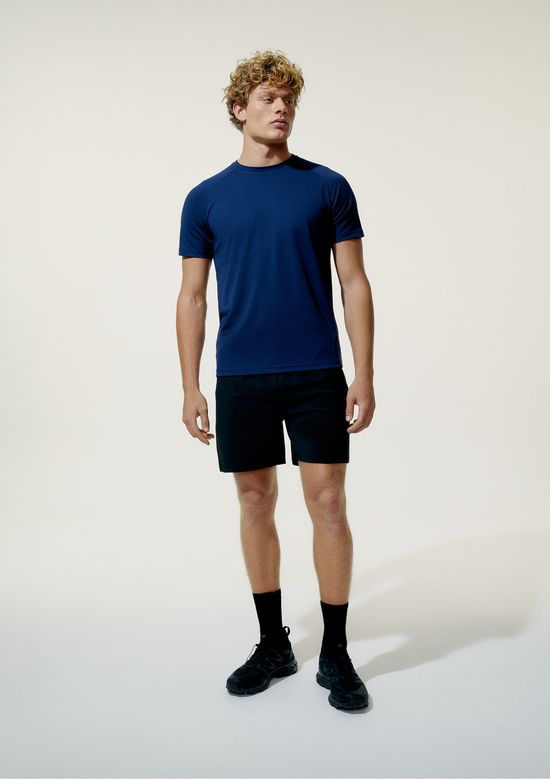 Foto do produto: Bermuda Esportiva Masculina Com Cordão - Preto